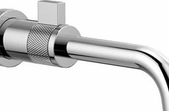 Deals ✔️ Brizo Litze® Single Handle Wall Mount Bathroom Sink Faucet in Polished Chrome 😍