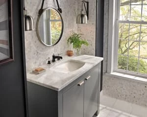 Top 10 🔥 Brizo Rook® Two Handle Widespread Bathroom Sink Faucet in Brilliance Luxe Nickel with Matte Black Handles Sold Separately 💯 4 Top 10 🔥 Brizo Rook® Two Handle Widespread Bathroom Sink Faucet in Brilliance Luxe Nickel with Matte Black Handles Sold Separately 💯 - Image 2