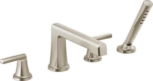 Hot Sale 🎁 Brizo Levoir® Roman Tub Faucet in Luxe Nickel (Trim Only) 🧨 3 Hot Sale 🎁 Brizo Levoir® Roman Tub Faucet in Luxe Nickel (Trim Only) 🧨