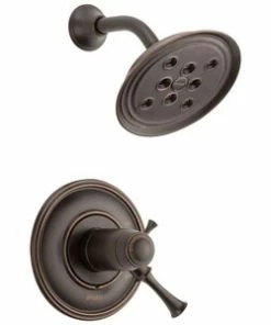Deals 😍 Brizo Baliza® Shower Faucet with Double Lever Handle in Venetian Bronze (Trim Only) 👏