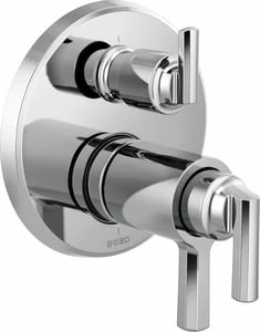 Deals 🎁 Brizo Levoir® Three Handle Bathtub & Shower Faucet in Chrome (Trim Only) 😉 3 Deals 🎁 Brizo Levoir® Three Handle Bathtub & Shower Faucet in Chrome (Trim Only) 😉