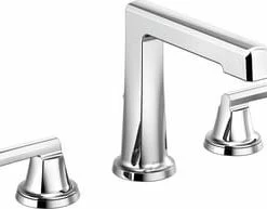 Deals ⭐ Brizo Levoir® Two Handle Widespread Bathroom Sink Faucet in Polished Chrome Handles Sold Separately ✨