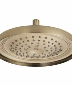 Flash Sale 😀 Brizo Single Function Raincan Showerhead in Luxe Gold ⌛