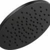 Cheap ✨ Brizo Essential™ Single Function Soft Rain Spray Showerhead in Matte Black 🤩 -Outlet Brizo Store Query 972
