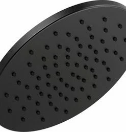Cheap ✨ Brizo Essential™ Single Function Soft Rain Spray Showerhead in Matte Black 🤩