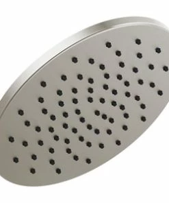 Cheapest ⌛ Brizo Essential™ Single Function Soft Rain Spray Showerhead in Luxe Nickel 🔔