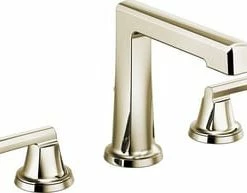 Best reviews of 👍 Brizo Levoir® Two Handle Widespread Bathroom Sink Faucet in Polished Nickel Handles Sold Separately 🛒