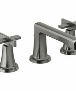 Cheap 💯 Brizo Levoir® Widespread Bathroom Sink Faucet in Luxe Steel (Handles Sold Separately) 🔔