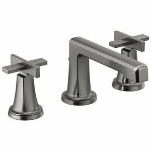 Cheap 💯 Brizo Levoir® Widespread Bathroom Sink Faucet in Luxe Steel (Handles Sold Separately) 🔔 3 Cheap 💯 Brizo Levoir® Widespread Bathroom Sink Faucet in Luxe Steel (Handles Sold Separately) 🔔